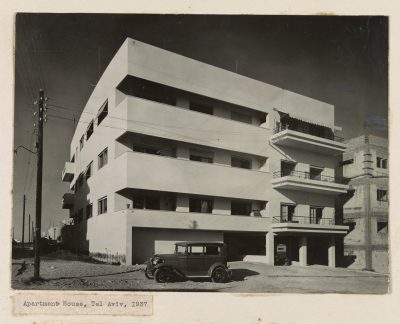 Elsa Gidoni, Apartment House, Tel Aviv, Palestine, 1937. Library of Congress
