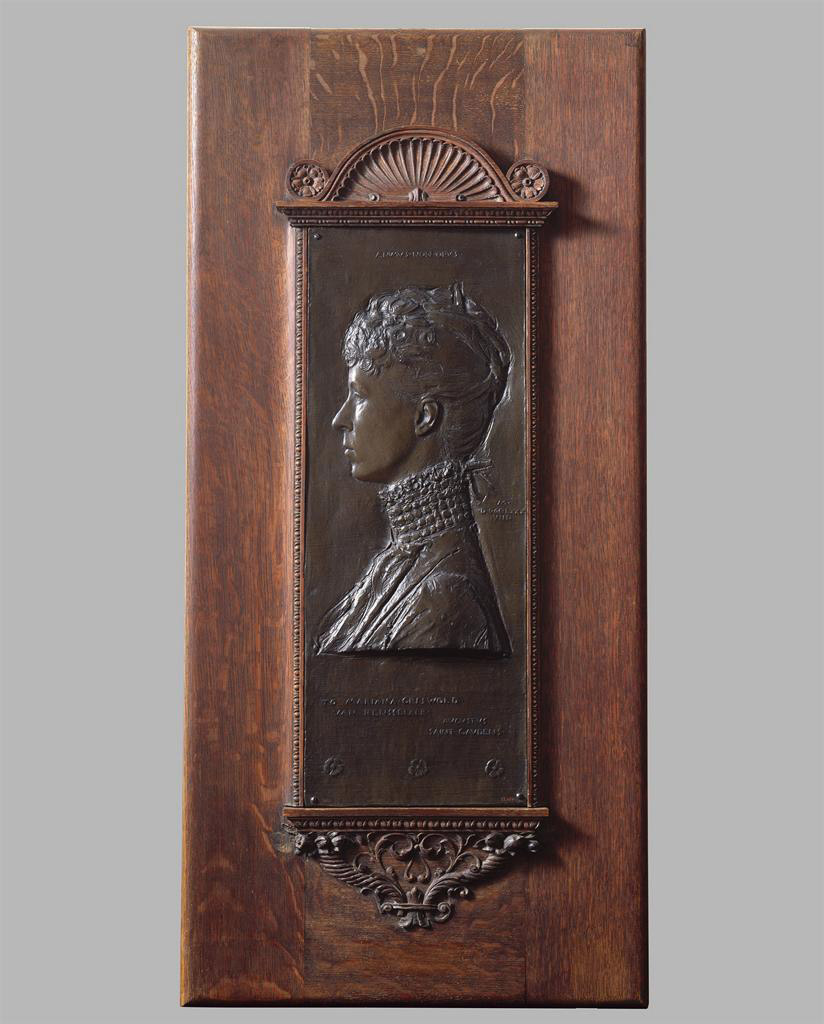 Augustus Saint-Gaudens, Mrs. Schuyler Van Rensselaer (Mariana Griswold), 1888 (this cast, 1890). Metropolitan Museum of Art
