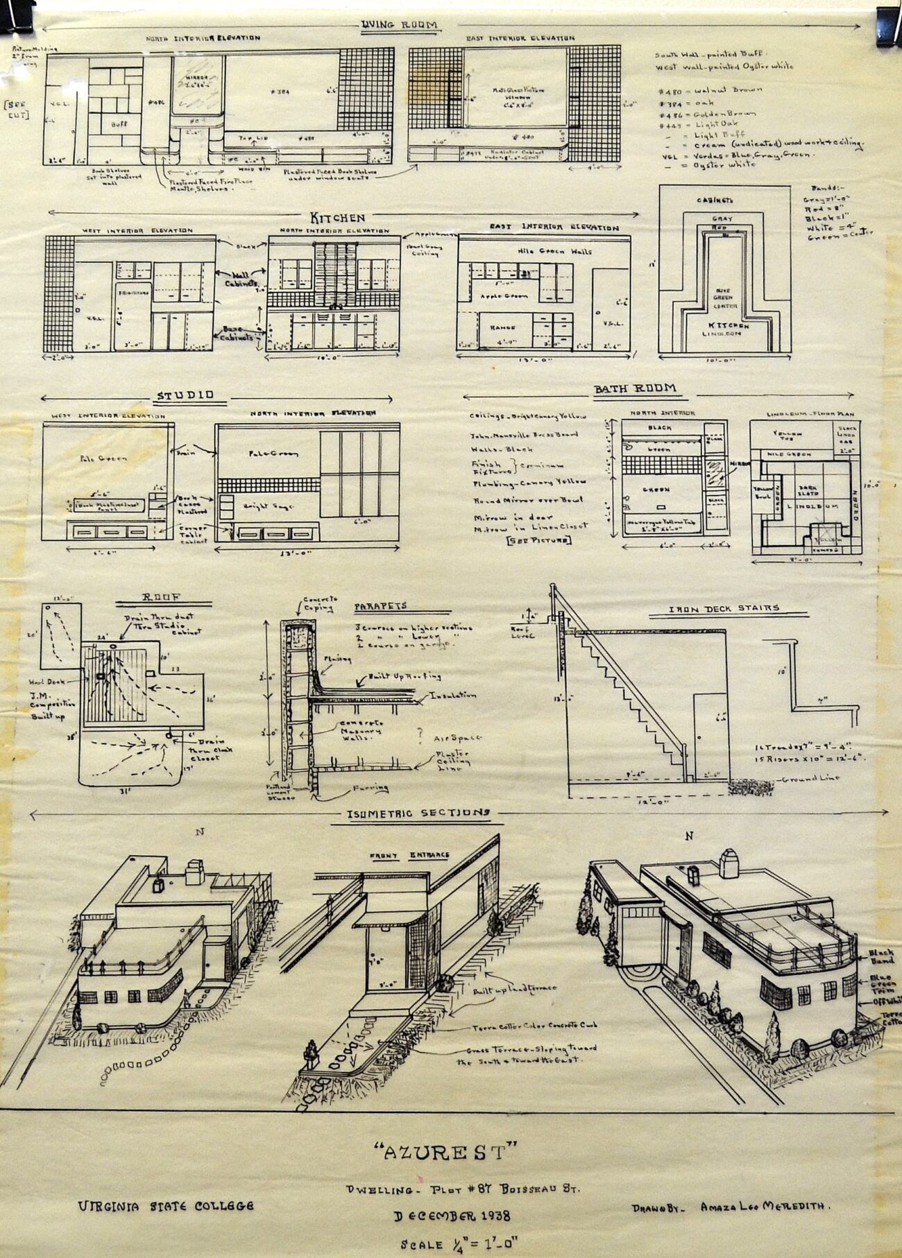 Amaza Lee Meredith Pioneering Women of American Architecture