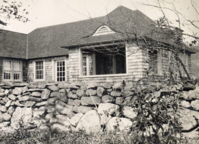 Ruth Maxon Adams, Smith house, Yelping Hill, Cornwall, Conn., circa 1920s. Cornwall Historical Society
